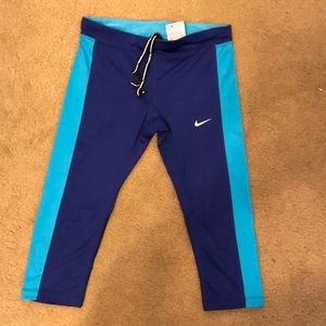 Nike dri-fit athletic Crops